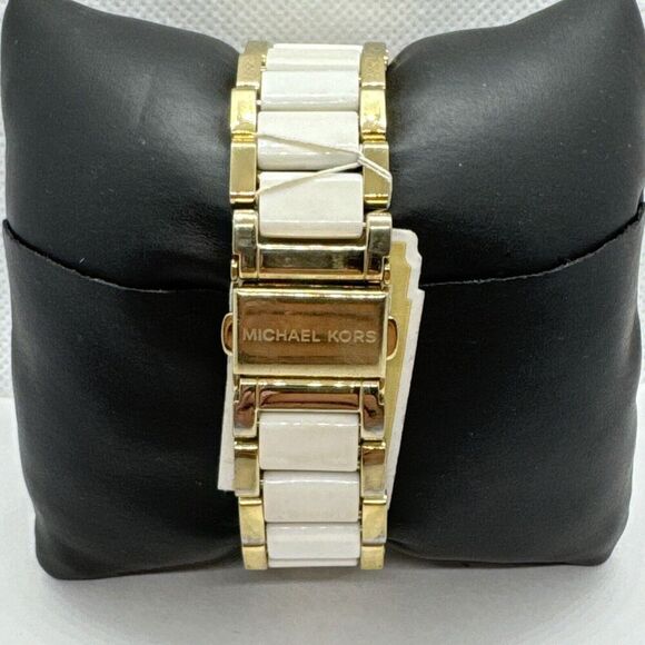 Michael Kors Parker MK6119 Womens Two Tone Analog Dial Quartz Wrist Watch JNA398 - Picture 4 of 11